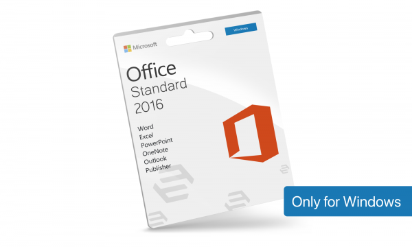 Microsoft Office Standard 2016 for PC